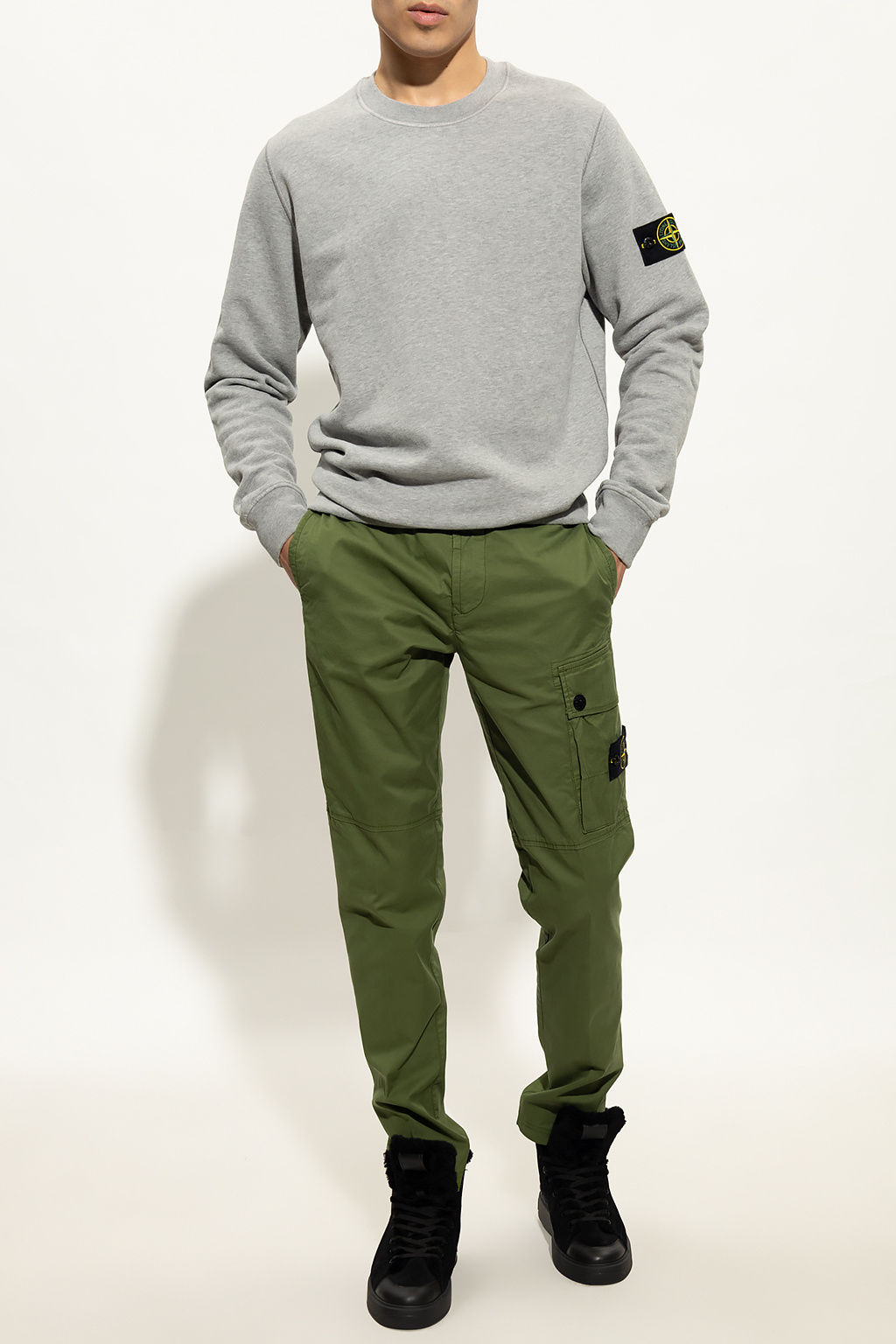 Men's Clothing | Stone Island Sweatshirt with logo Men's Clothing | Stone Island Sweatshirt with logo